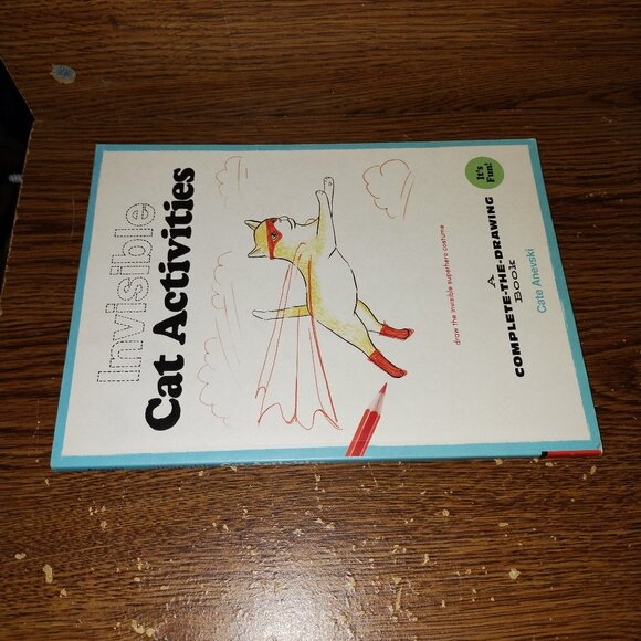 Invisible Cat Activities: A Complete-the-Drawing Book (2017, Softcover) - Picture 3 of 3